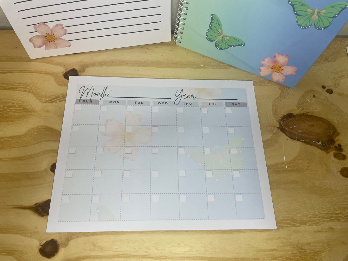 Butterflies and Flowers Gift Set